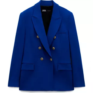 Tailored Double Breasted Blazer