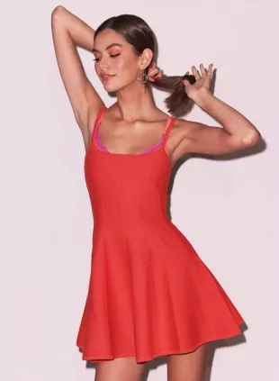 Flared Corset Dress