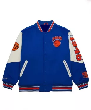 Egypt Dean Knicks Parade Varsity Jacket | History Varsity Jacket