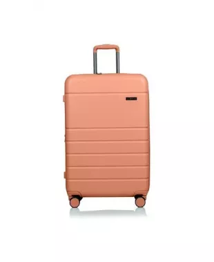 Hardside Spinner Suitcase 28" Luggage Tsa Lock Pink Coral