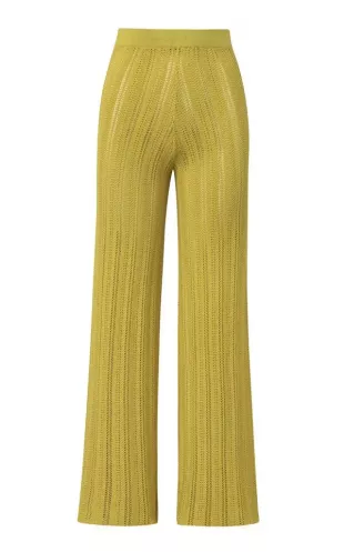 Corsica Sheer Knit Wide Leg Pants
