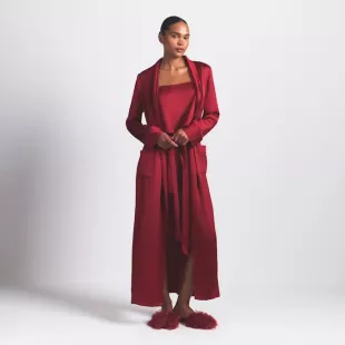 Long Robe in Brick
