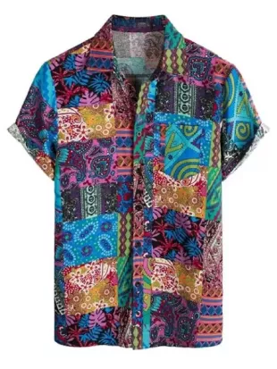 The Valley S03 Danny Booko Patchwork Paisley Shirt