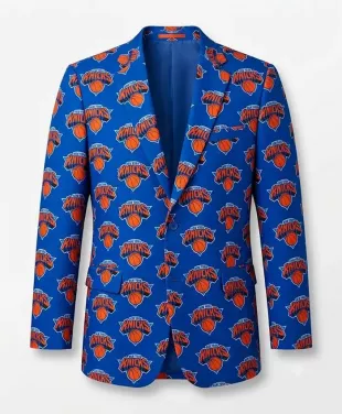 Shop New York Knicks Championship Parade Blazer - Oskar Jacket