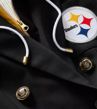 Buy Pittsburgh Steelers Black Blazer - Oskar Jacket