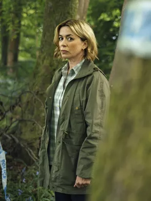 Gone 2026 Eve Myles Green Jacket