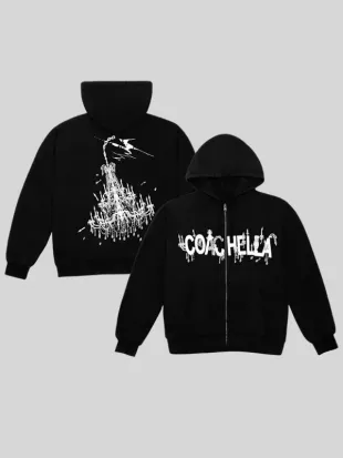 On The Gobi Coachella 2026 Black Hoodie