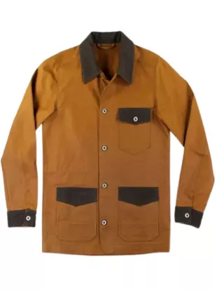 Trying S04 Jason Ross Brown Jacket