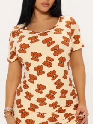 The Valley S03 Brittany Cartwright Teddy Bear Sleep Shirt