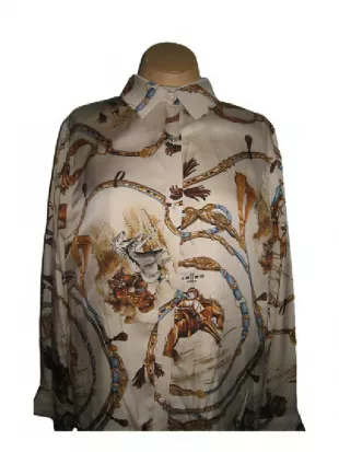 Dutton Ranch Beulah Jackson Printed Blouse