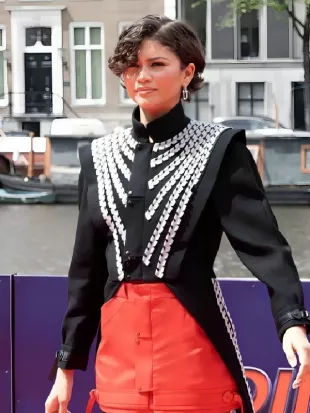 Zendaya Spider-Man: BND Amsterdam Premiere Tailcoat