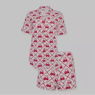 Cheryl Luxe Pajama Short Set