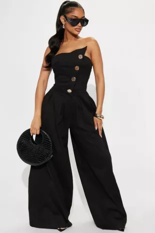 Monique Strapless Jumpsuit