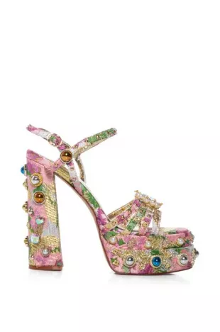 Annie Baby Pink Platform Sandal