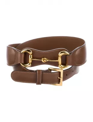 Brown Leather Belt