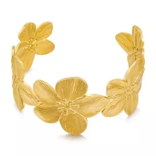 Chunky Gold Cuff Bracelets