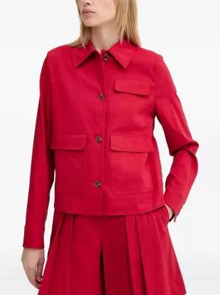 Casual Linen Blend Jacket