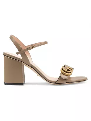 Marmont GG Ankle-Strap Sandals