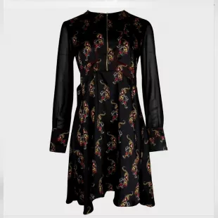 Kaiya Tiger Print Dress
