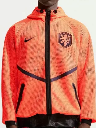 World Cup 2026 Netherland Anthem Mesh Track Jacket