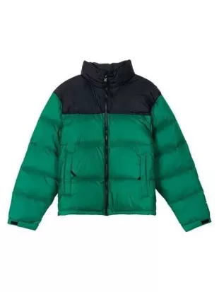 Voicemails for Isabelle Zoey Deutch Green Puffer Jacket
