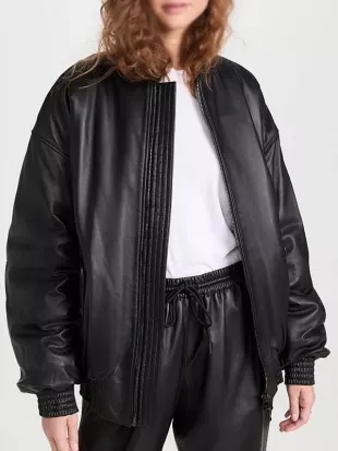 Nemesis Nicolette Harper Black Leather Jacket