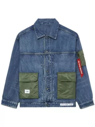 Nemesis TV Series Stro Nemesis Blue Denim Jacket