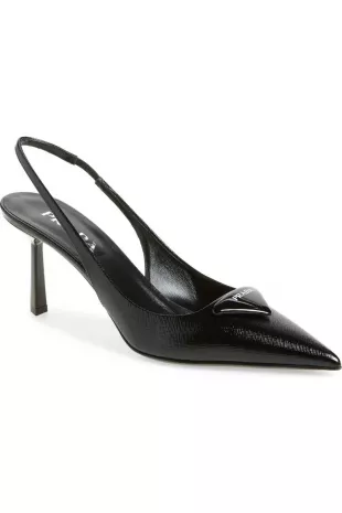 Modellerie Pointed Toe Slingback Pump