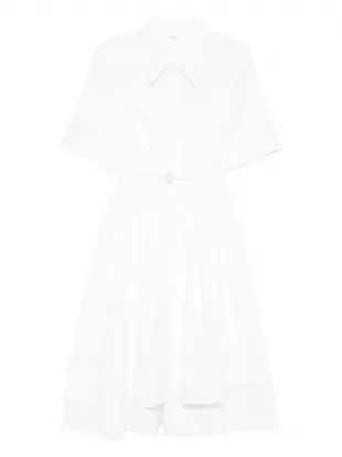 Co collection Layered Cotton Shirt Dress