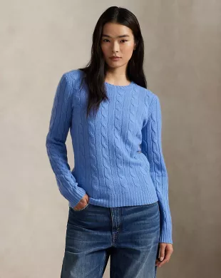 The Iconic Cable Knit Cashmere Sweater