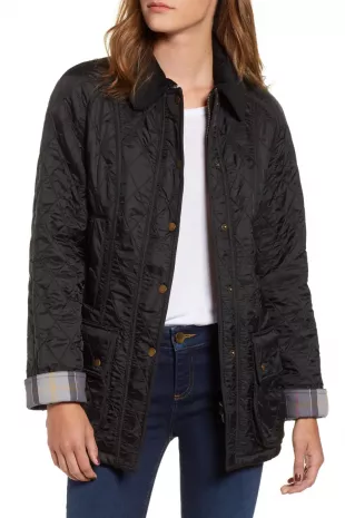 Beadnell Fleece Lined Quilted Jacket