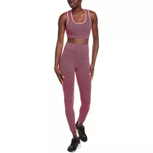 2Pc Sports Bra & Tik Tok Butt Lift Legging in Green