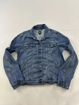 Distressed Denim Jacket