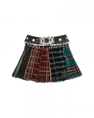 Thunder Apron Folkloric Mini Carabiner Skirt