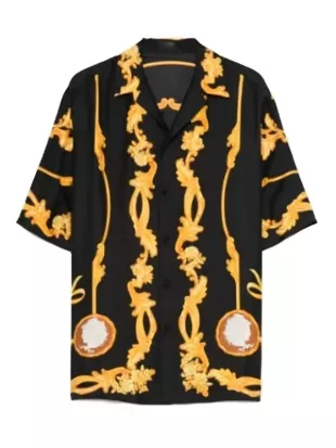 Jersey Shore Family Vacation S09 Mike Sorrentino Silk Shirt