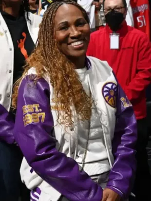 Temeka Johnson New York Liberty v Los Angeles Sparks Jacket