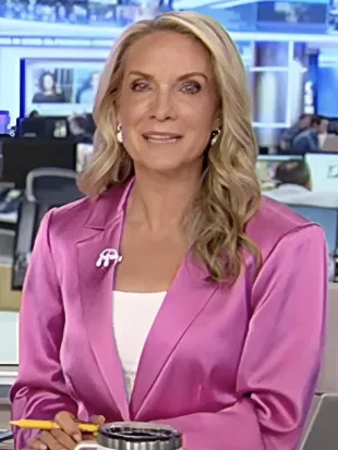 America's Newsroom 2026 Dana Perino Satin Blazer