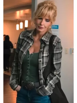 Dutton Ranch S01 Kelly Reilly Plaid Shirt