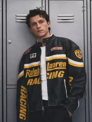 Racing 2026 Tom Holland Leather Jacket