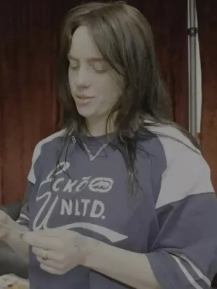 Billie Eilish Hit Me Hard and Soft The Tour Live in 3D Grey Jersey