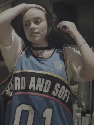 Billie Eilish Hit Me Hard and Soft The Tour Live in 3D Blue Jersey