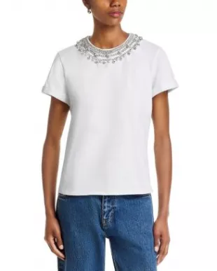 Necklace Shrunken Tee