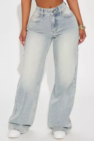 Tall Peace Of Mind Tinted Baggy Jeans