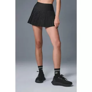 Grand Slam Tennis Skirt Small Black Pleated