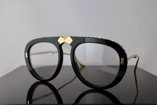 GG0307S Black Foldable Sunglasses