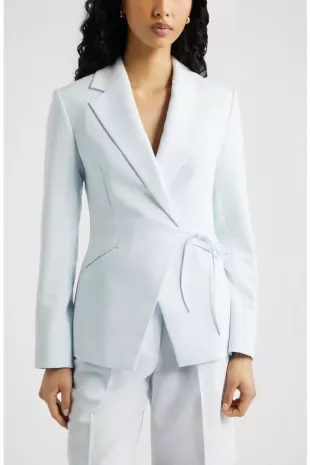 The Icon Side Tie Blazer