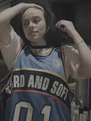 Billie Eilish Hit Me Hard and Soft Blue Jersey