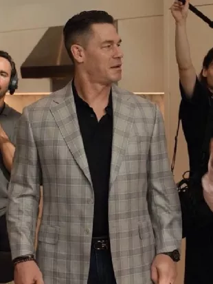 Little Brother 2026 John Cena Grey Blazer