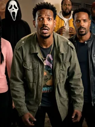 Scary Movie Shorty Green Jacket