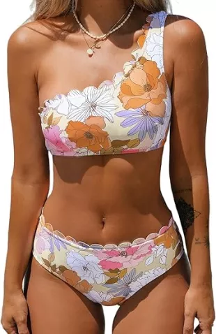 Island Bloom Floral Bikini Set